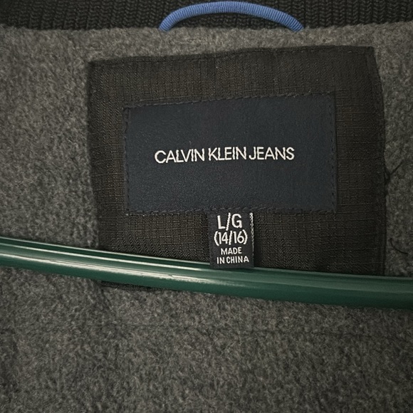 Dark blue Calvin Klein Jeans winter coat - EXCELLENT condition - Picture 7 of 11